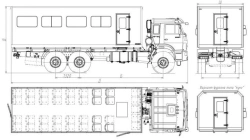 Special Passenger Vehicle for Crew Transport, Model 4237R1, 4237R2