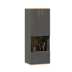 Left Wall-Mounted Cabinet Fiji LD.659020.000 (Golden Oak/Anthracite)