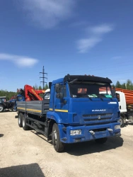 Hydraulic Crane Truck KMA on KAMAZ 65117 64K02N-Z320
