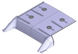 GBO Cover Made of Polyester Fiberglass - Model K3002 SB