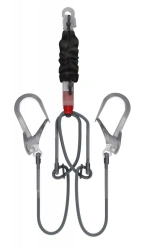 Fire-resistant Safety Lanyard with Shock Absorber ABF222
