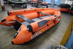 Motorized Inflatable Boat SOLAR-380 Jet Tunnel (Expedition)