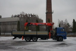 Hydraulic Crane Truck MKMA on KAMAZ 65117 Base 64K35G-LA