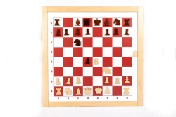Wooden Wall Panel for Checkers and Chess Game - 1000x1000mm