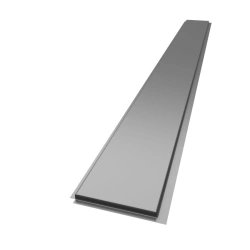 YAR Panel XL Linear Metal Facade Panel 250 x 2470 mm Graphite Gray 0.5 mm
