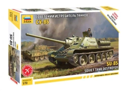Soviet Tank Destroyer SU-85 Model Kit (No Glue Required)