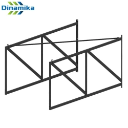 Wall-Mounted Basketball Backboard Frame