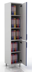 Document Storage Cabinet with 4 Shelves, Model 105-001-3