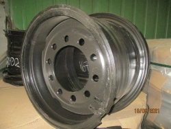 Steel Disc Wheel for Heavy-Duty Vehicles, Model 167.670.3101012-02
