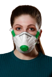 Filtering Half Mask Respirator with Aerosol Protection "SPIRO-312AV" FFP2 R D