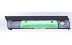 Front Door Trim for Vehicles, Model 5299-401P-5702030