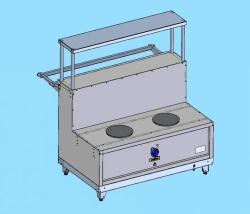 Electric Heated Display Counter for Soups PMES-70KM Eco Series
