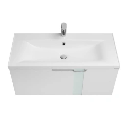 Stylish High-Tech Aquaton Marko 100 Sink Cabinet 1A190201MO0101