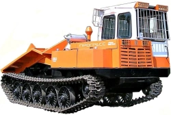 Industrial Tractor for Heavy Load Transportation and Towing in Rough Terrain MSN-10