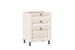 Ameli LD.251100.000 3-Drawer Table with Facade 600 (Provence Oak)