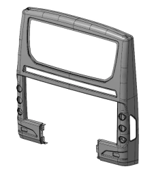 Complete Rear Panel 4270-5601200