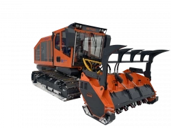 Self-Propelled Mulcher ET-80M for Agricultural and Forestry Work