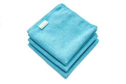 Microfibre cloth 220g light blue 30cmx30cm