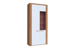 Two-Door Cabinet Lacosta LD.673010.000 (Golden Oak/Grey Gloss)