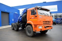 Truck-mounted Crane with UZST Manipulator, Model UZST03, 483V-36 on KAMAZ Chassis