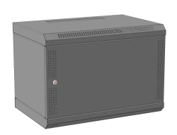 Wall-Mounted Metal Telecommunications Cabinet 6U-400-L