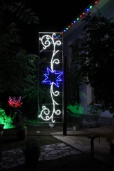 Decorative LED Panel "Amur Waltz" - Street Light Fixture 220V