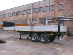 PT-18B Dual-Axis Semi-Trailer with BPW Axle Assembly