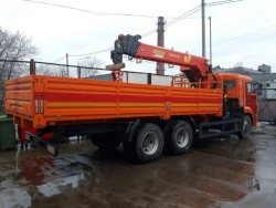 Multi-functional Hydraulic Crane Truck KAMAZ 43118 Model 41K36N-UD