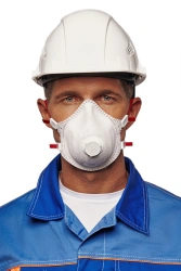 Respiratory Protection Device with Filtering Half Mask: YULIA-319 FFP3 R D