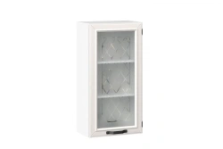 Marina Facade Door 600 High Glass Type 3 (Alabaster)