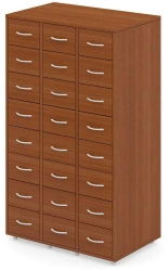 Wooden Filing Cabinets with 12 Drawers and PVC Edges