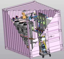 Oil System Cleaning Stand for Efficient Pipeline Maintenance