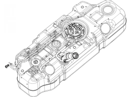 Plastic Fuel Tank for Business Sobol Diesel Model 22174-1101006