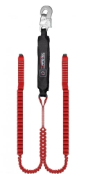 Elastic Safety Harness Lanyard with Shock Absorber ABE212