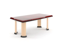 Elegant Coffee Table with Natural Wood Veneer, Model RMT 1260