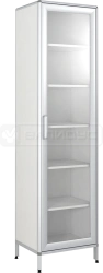 Moisture-Resistant Cabinet with Swing Door, Model SHMSKN1