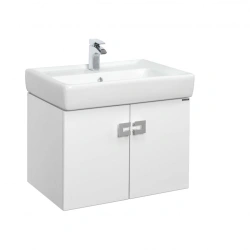Aquaton Optima 70 White Bathroom Vanity Cabinet 1A124101OP0101.A124.1.01O.P01.0