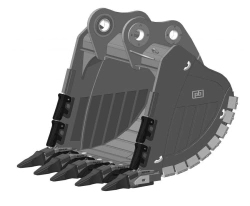 Heavy-Duty Rock Bucket 15m³ RDE-252.15v/M50CC(5)-KM1