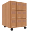 Mobile Modular Unit for Issuing Department with 6 Drawers