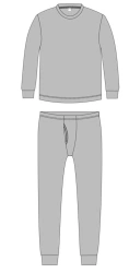 Cotton cotton underwear (sweatshirt, pants)