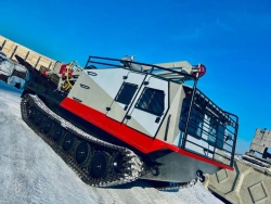 All-Terrain Crawler Vehicle TGV-7-B with Drilling Rig