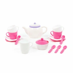 Alice Doll Dish Set for 4 People - 18 Items in a Net
