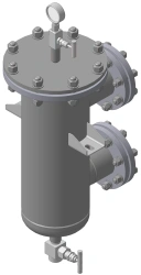 Gas Filter for Cleaning Compressed Air and Hydrogen Gas - FGNf