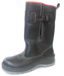 Special Leather Safety Boots for Protection Against Thermal Risks from Electric Arcs with Wool Lining EZ-20MpSht