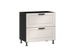 Kitchen Cabinet Front Set with 2 Drawers 800mm - Mokka LD.274150.000 (Kashmir)