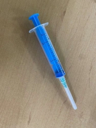 Sterile Single-Use Luer Lock Injection Syringe with Needle - Model 10A