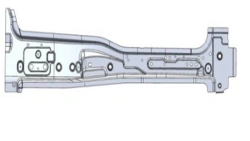 Right Rear Side Frame Support A9606362610