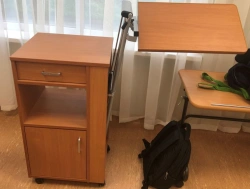 TV Stand Nightstand with Two Doors and Drawer - STPKR-02.01