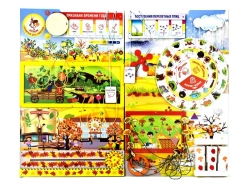 Educational Wall Panel "Autumn" - Eco-Friendly Learning Tool