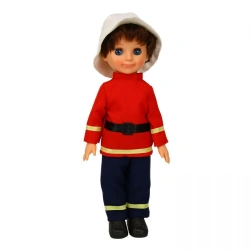 Firefighter Plastic Doll 30 cm, V3880